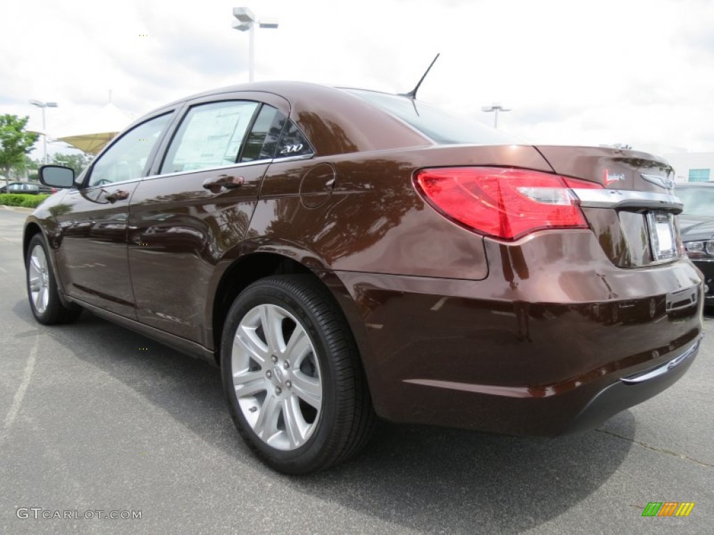 Deep Auburn Pearl 2012 Chrysler 200 Touring Sedan Exterior Photo #64665503