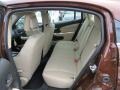 2012 Chrysler 200 Black/Light Frost Interior Rear Seat Photo
