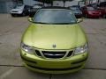 2004 Lime Yellow Metallic Saab 9-3 Arc Convertible  photo #7