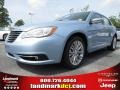 Crystal Blue Pearl Coat 2012 Chrysler 200 Limited Sedan