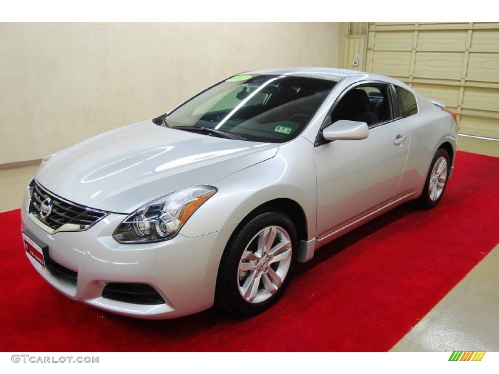 2012 Altima 2.5 S Coupe - Brilliant Silver / Charcoal photo #3