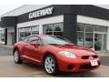 2007 Sunset Pearlescent Mitsubishi Eclipse SE Coupe  photo #3