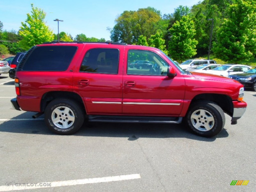 2006 Tahoe LT 4x4 - Sport Red Metallic / Tan/Neutral photo #3
