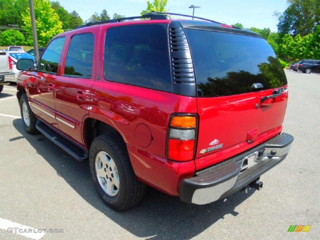 2006 Tahoe LT 4x4 - Sport Red Metallic / Tan/Neutral photo #5