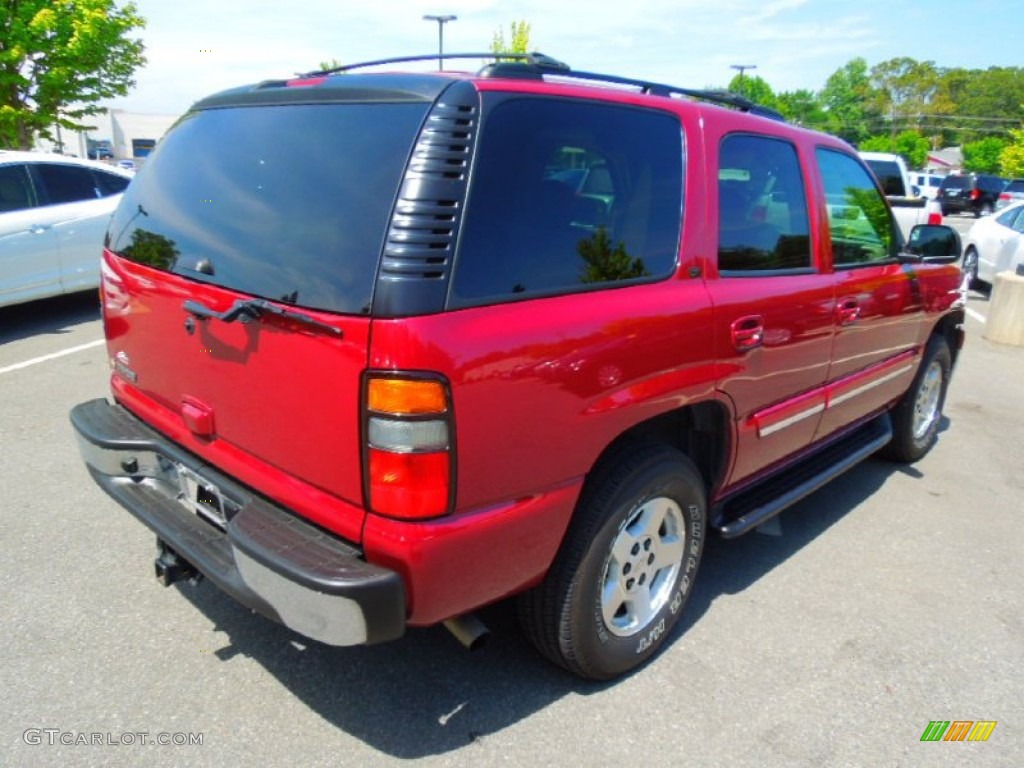 2006 Tahoe LT 4x4 - Sport Red Metallic / Tan/Neutral photo #6