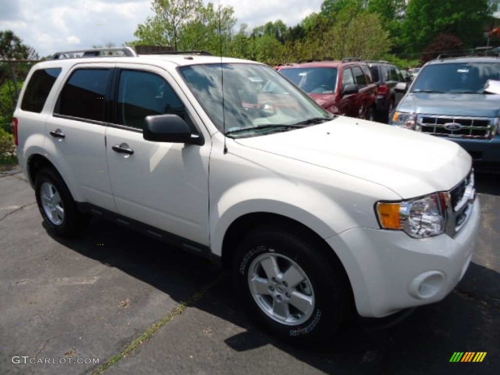 White Suede Ford Escape