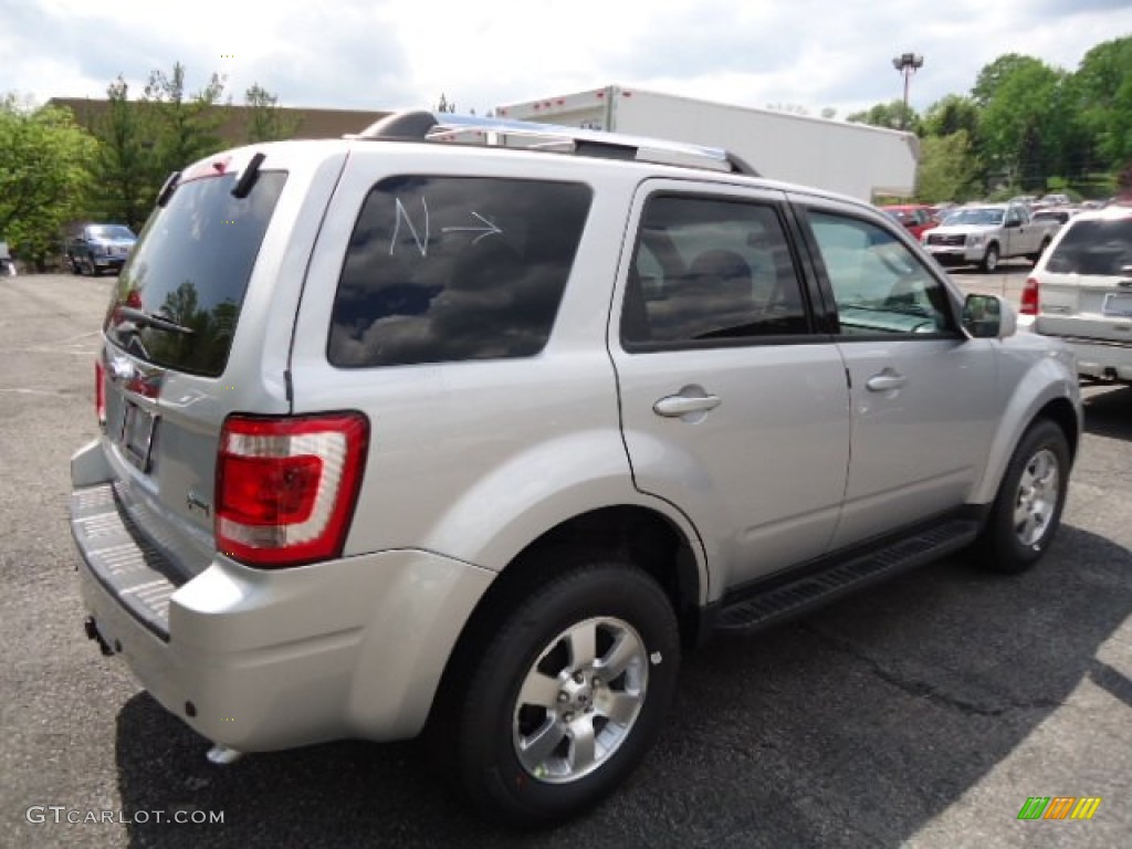 2012 Escape Limited V6 4WD - Ingot Silver Metallic / Charcoal Black photo #2