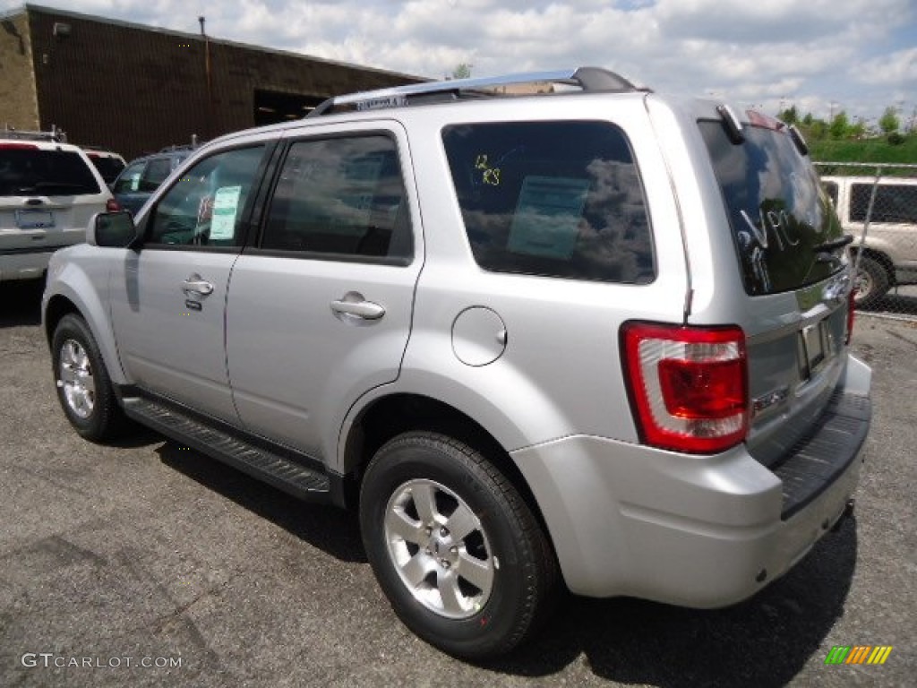 2012 Escape Limited V6 4WD - Ingot Silver Metallic / Charcoal Black photo #4