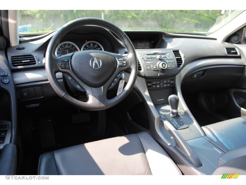 2010 TSX Sedan - Polished Metal Metallic / Ebony photo #15