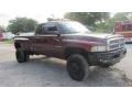 2002 Dark Garnet Red Pearlcoat Dodge Ram 3500 SLT Quad Cab 4x4 Dually  photo #5