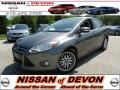 2012 Sterling Grey Metallic Ford Focus SEL Sedan  photo #1