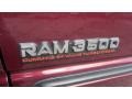 2002 Dark Garnet Red Pearlcoat Dodge Ram 3500 SLT Quad Cab 4x4 Dually  photo #38