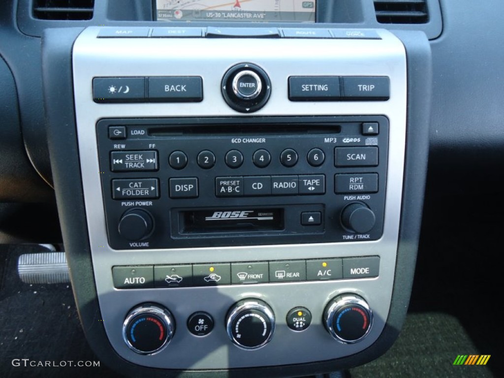 2006 Murano SE AWD - Sunset Red Pearl Metallic / Charcoal photo #33