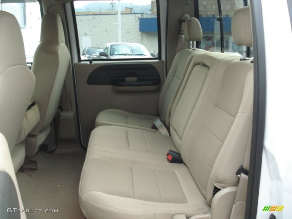 2006 Ford F250 Super Duty XLT FX4 Crew Cab 4x4 Rear Seat Photo #64673378