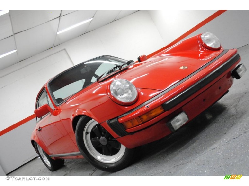 1983 911 SC Coupe - Guards Red / Black photo #1