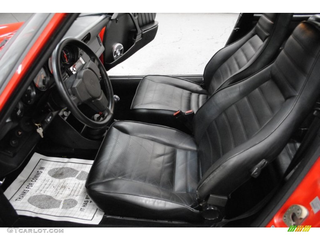 Black Interior 1983 Porsche 911 SC Coupe Photo #64674560