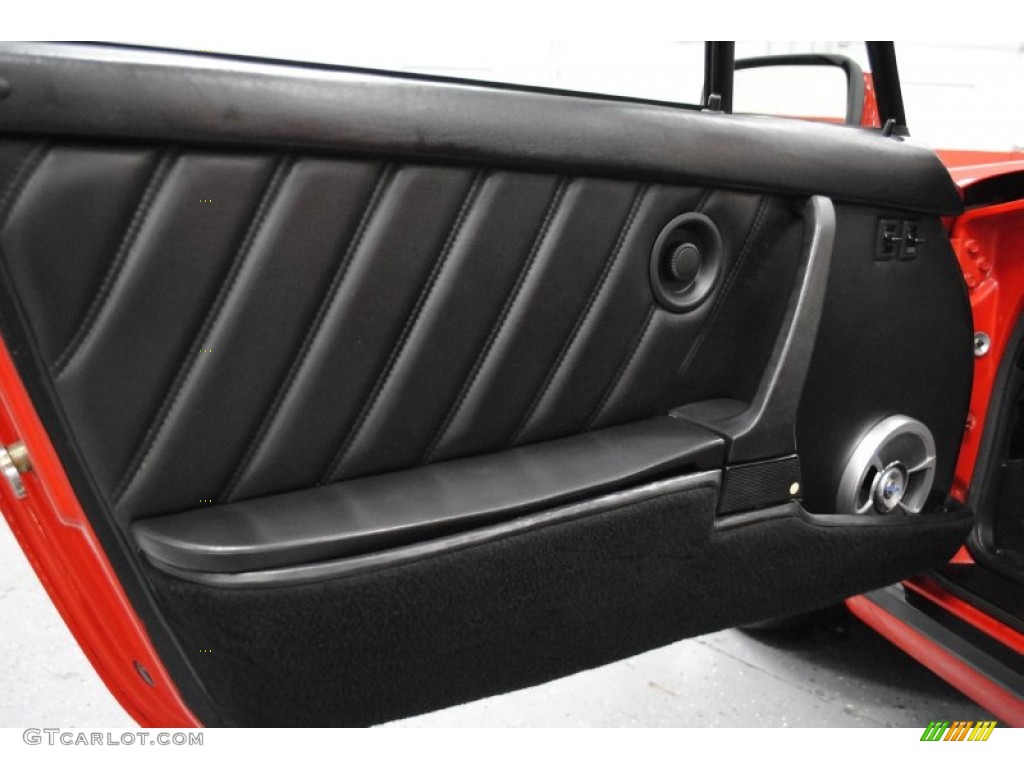 1983 Porsche 911 SC Coupe Black Door Panel Photo #64674578