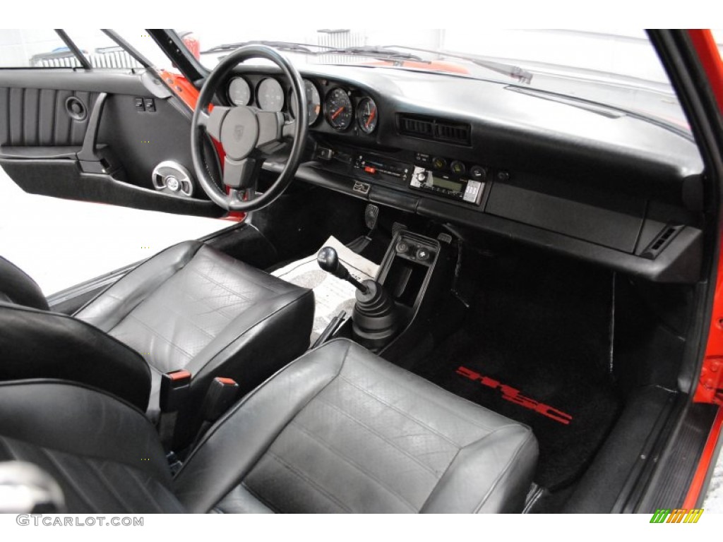 1983 Porsche 911 SC Coupe Black Dashboard Photo #64674666