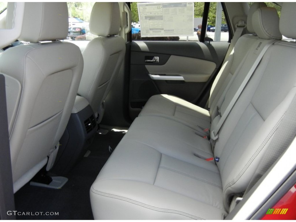 Medium Light Stone Interior 2013 Ford Edge SEL Photo #64675187