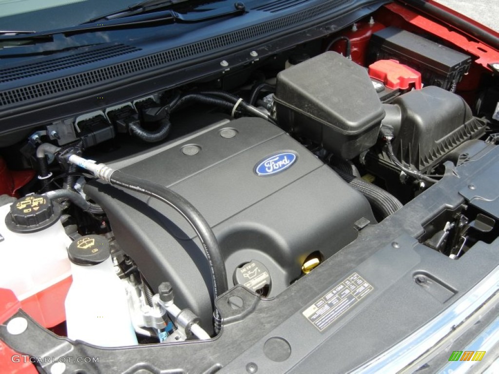 2013 Ford Edge SEL 3.5 Liter DOHC 24-Valve Ti-VCT V6 Engine Photo #64675238