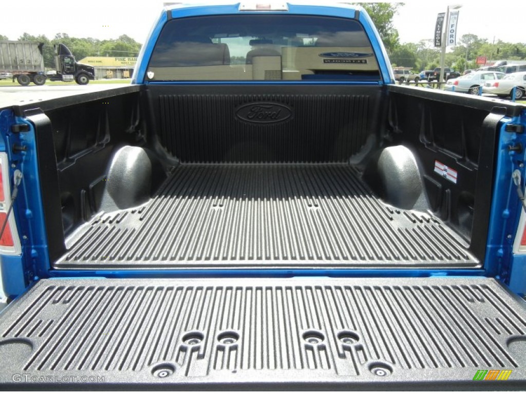 2012 F150 XLT SuperCrew - Blue Flame Metallic / Steel Gray photo #10