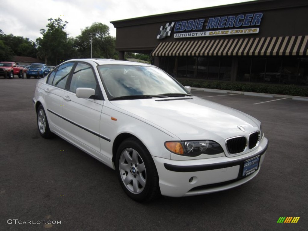 Alpine White BMW 3 Series