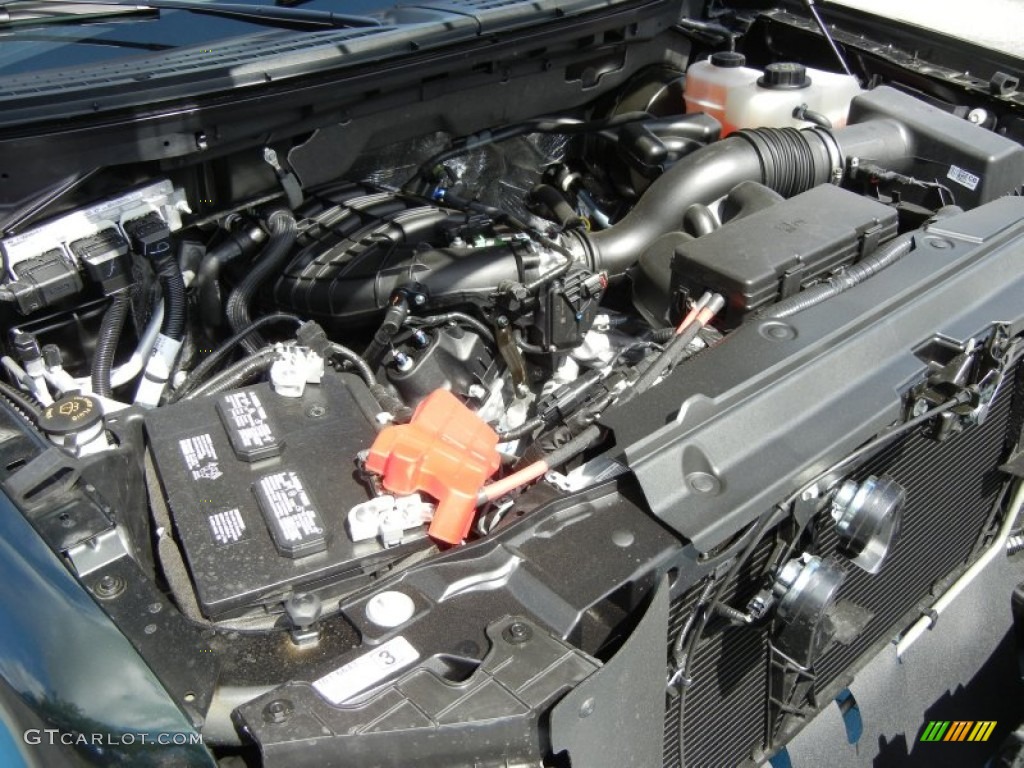 2012 Ford F150 XL Regular Cab 3.7 Liter Flex-Fuel DOHC 24-Valve Ti-VCT V6 Engine Photo #64675673