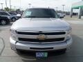 2010 Sheer Silver Metallic Chevrolet Silverado 1500 LTZ Crew Cab 4x4  photo #2