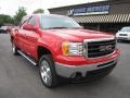 2010 Fire Red GMC Sierra 1500 SLE Crew Cab  photo #1