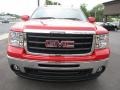 2010 Fire Red GMC Sierra 1500 SLE Crew Cab  photo #2