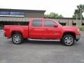2010 Fire Red GMC Sierra 1500 SLE Crew Cab  photo #5