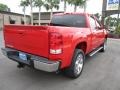 2010 Fire Red GMC Sierra 1500 SLE Crew Cab  photo #7