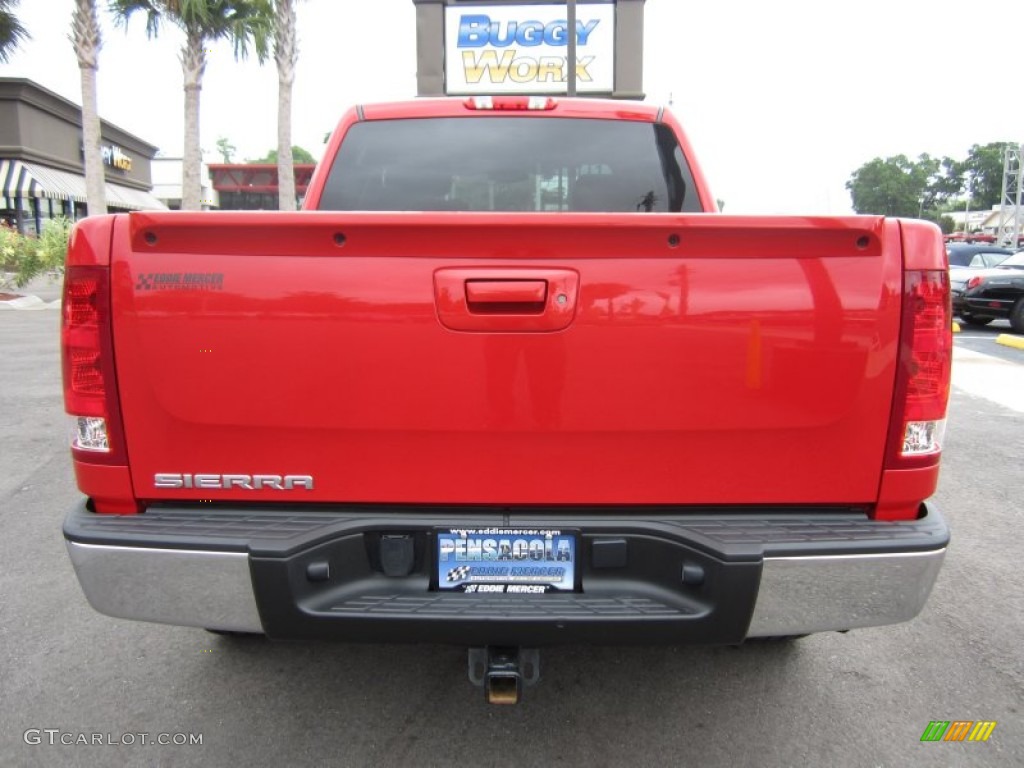 2010 Sierra 1500 SLE Crew Cab - Fire Red / Ebony photo #8