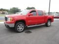 2010 Fire Red GMC Sierra 1500 SLE Crew Cab  photo #12