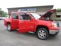 2010 Fire Red GMC Sierra 1500 SLE Crew Cab  photo #19