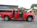 2010 Fire Red GMC Sierra 1500 SLE Crew Cab  photo #20