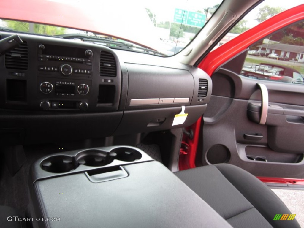 2010 Sierra 1500 SLE Crew Cab - Fire Red / Ebony photo #32