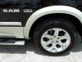 2010 Brilliant Black Crystal Pearl Dodge Ram 1500 Laramie Crew Cab  photo #3