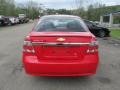 2010 Victory Red Chevrolet Aveo LT Sedan  photo #4