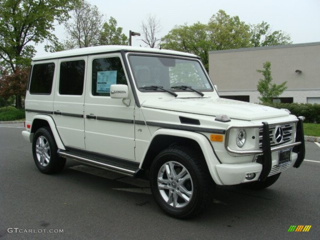 2012 G 550 - Arctic White / Ash/Black photo #1