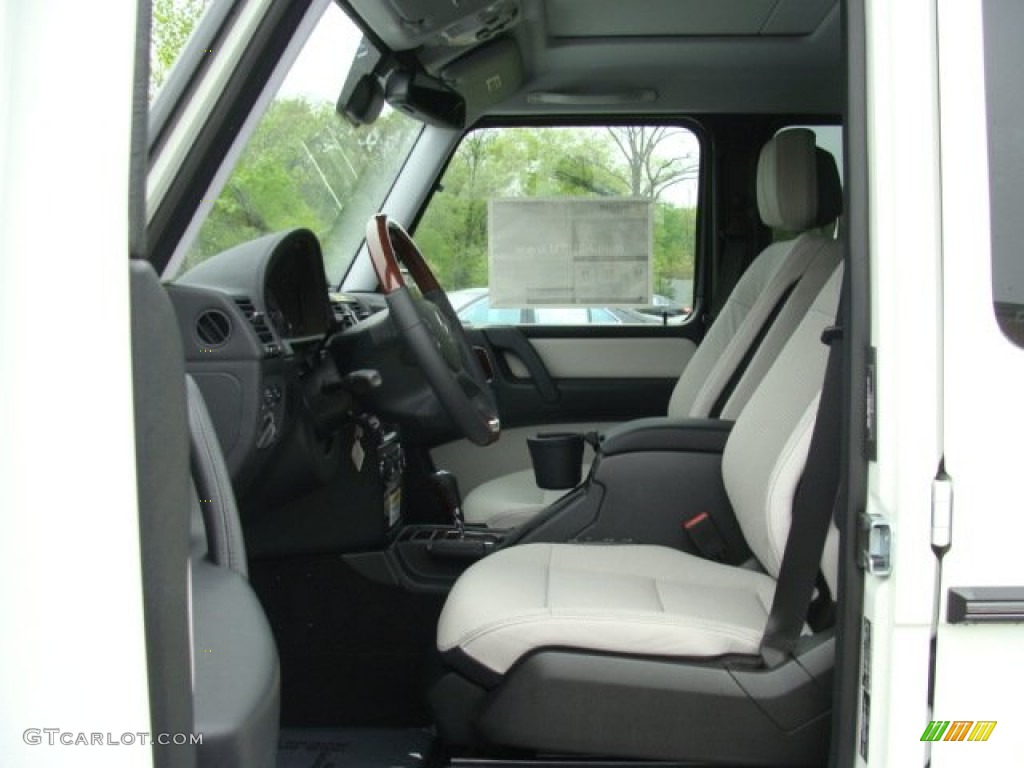Ash/Black Interior 2012 Mercedes-Benz G 550 Photo #64679942