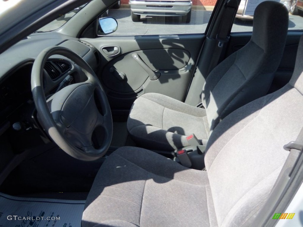2000 Metro LSi Sedan - Silver Metallic / Gray photo #9
