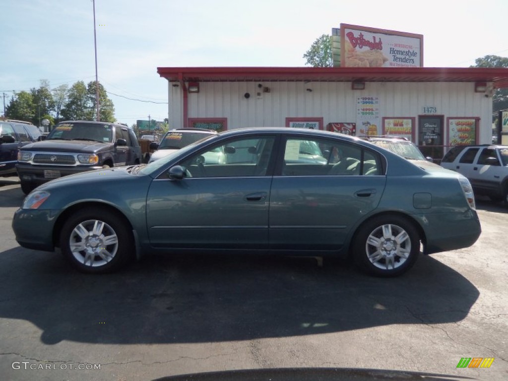 2002 Altima 2.5 S - Seascape Light Blue / Charcoal Black photo #4