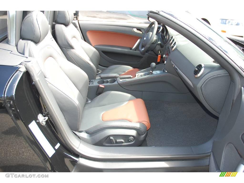 Saddle Brown Interior 2008 Audi TT 2.0T Roadster Photo #6468058