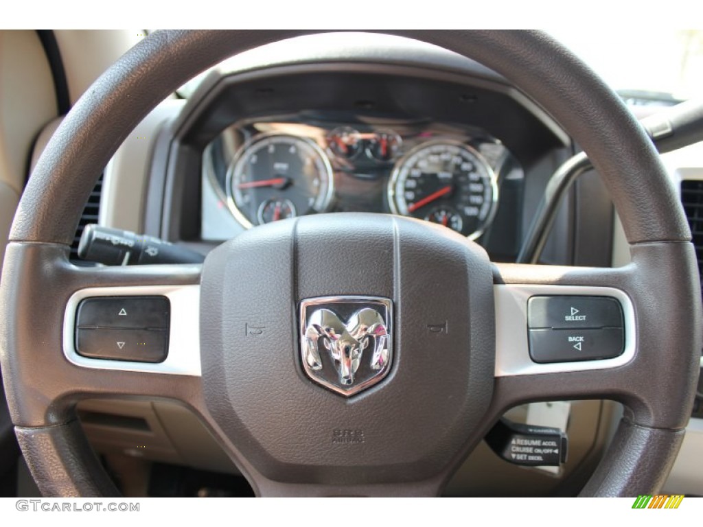 2009 Ram 1500 SLT Quad Cab 4x4 - Mineral Gray Metallic / Dark Slate/Medium Graystone photo #5