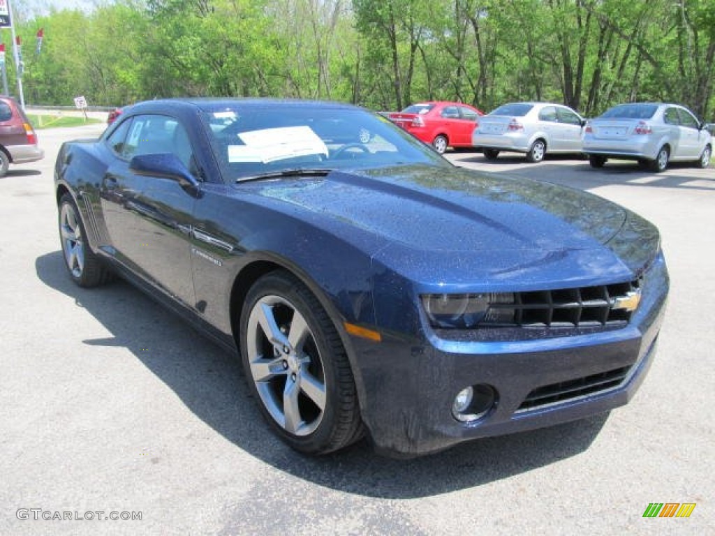 2012 Camaro LT/RS Coupe - Imperial Blue Metallic / Beige photo #5