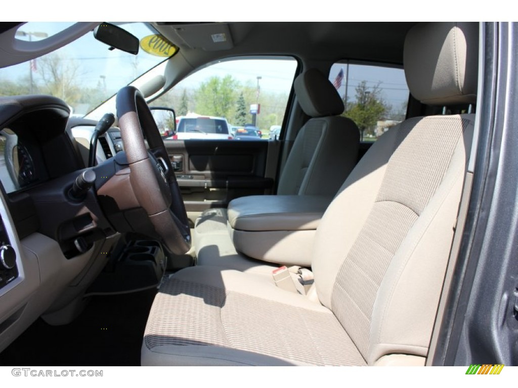 2009 Ram 1500 SLT Quad Cab 4x4 - Mineral Gray Metallic / Dark Slate/Medium Graystone photo #8