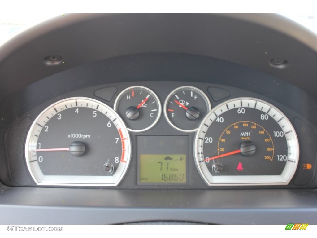 2010 Aveo LT Sedan - Victory Red / Neutral photo #8