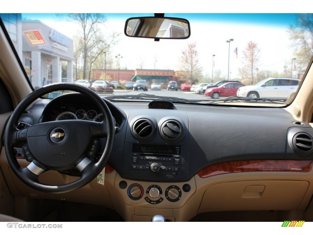 2010 Aveo LT Sedan - Victory Red / Neutral photo #18