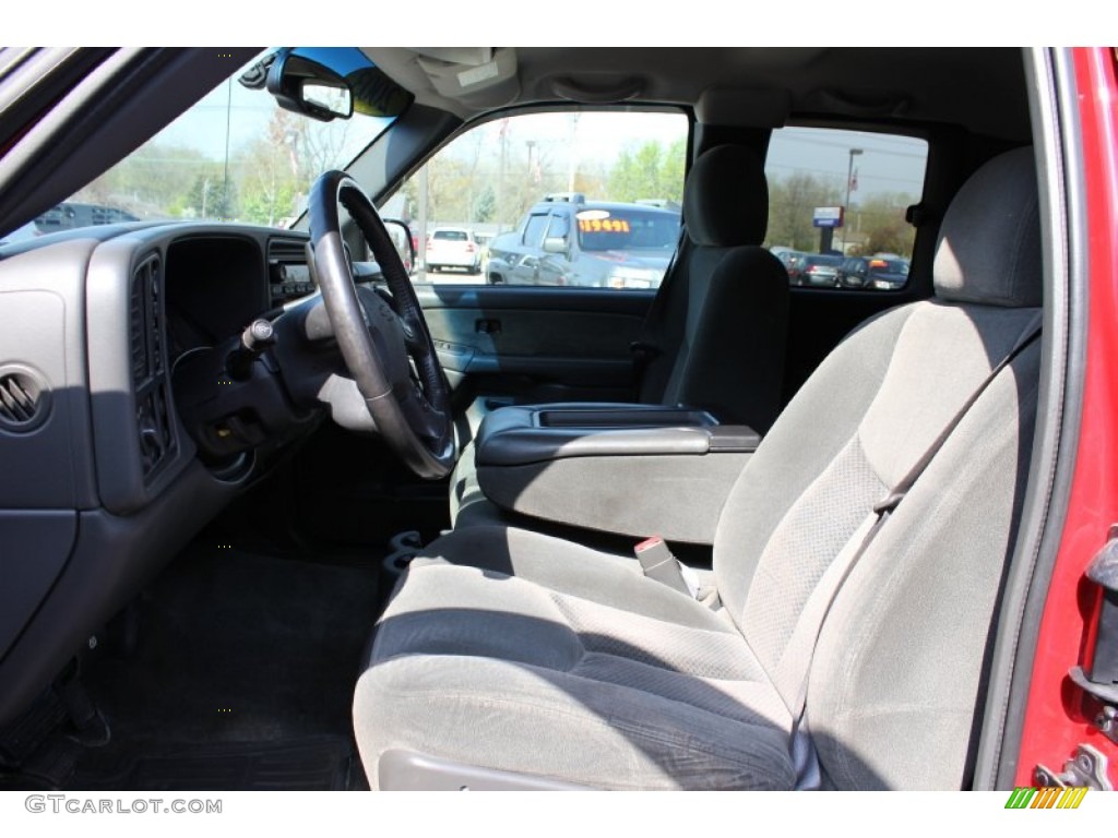 2003 Silverado 1500 Z71 Extended Cab 4x4 - Victory Red / Dark Charcoal photo #9